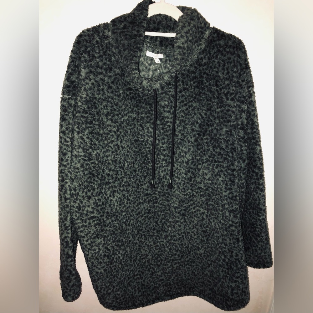 Maurices Plush Cowl Neck Sherpa Pullover, Size 2X